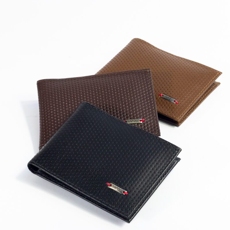 Carteira Masculina de Couro Napolli Crivo Master