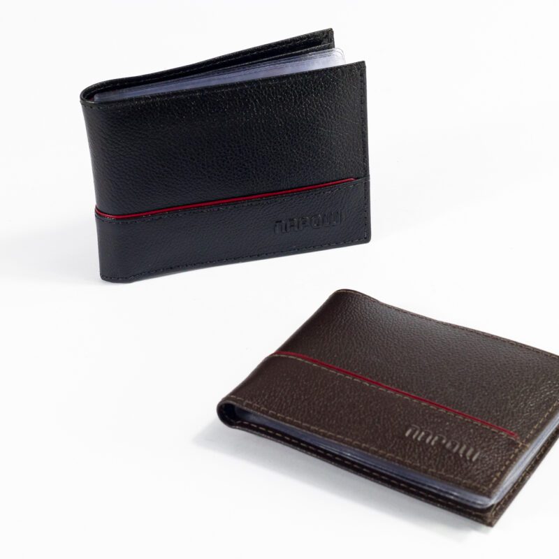 Carteira Masculina de Couro Napolli Premium