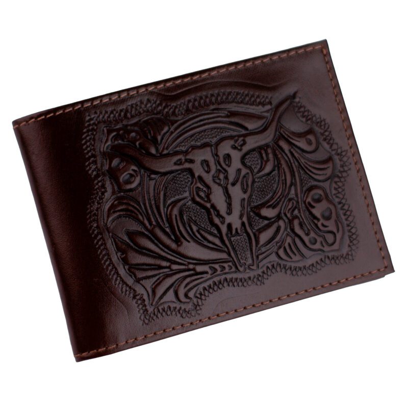 Carteira Masculina de Couro Linha Country Essential