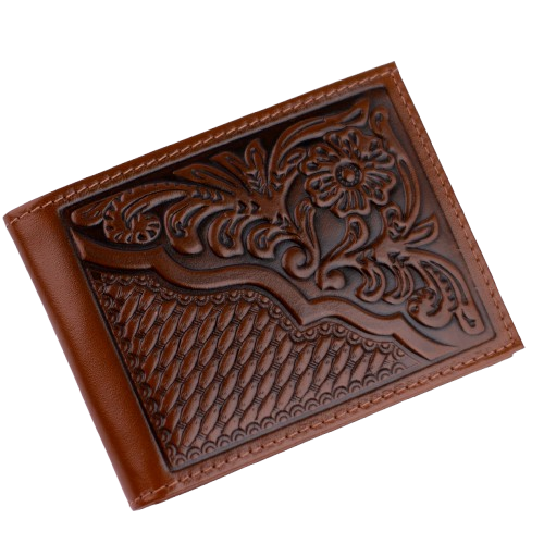 Carteira Masculina de Couro Linha Country Durable 