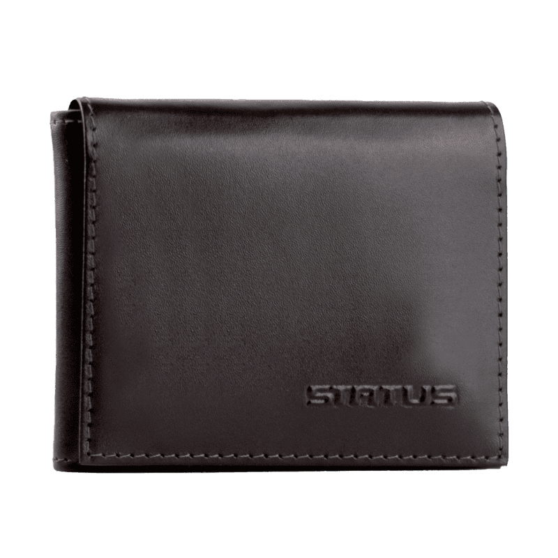 Carteira Masculina de Couro Status Classic