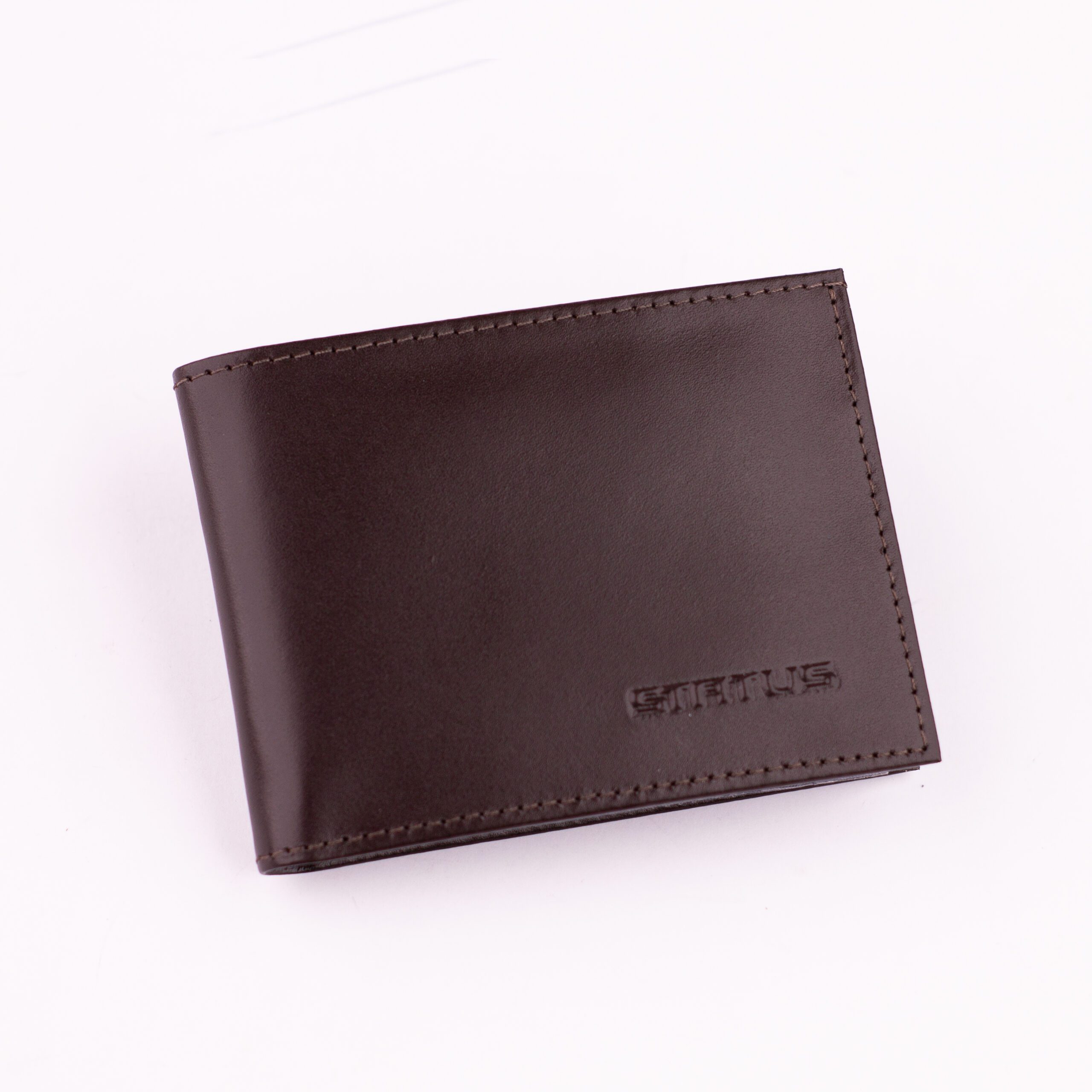 Carteira Masculina de Couro Status Compact